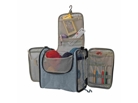KLEIBER Sac pour accessoires de couture et tricot 'JEANS'