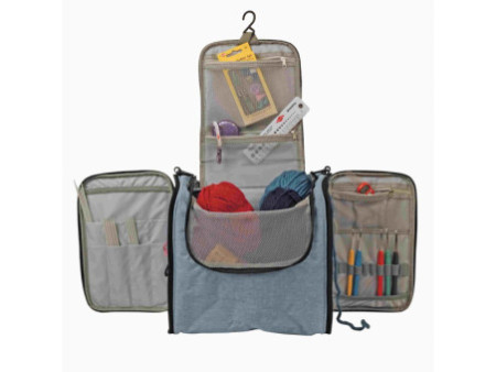 KLEIBER Sac pour accessoires de couture et tricot 'JEANS'
