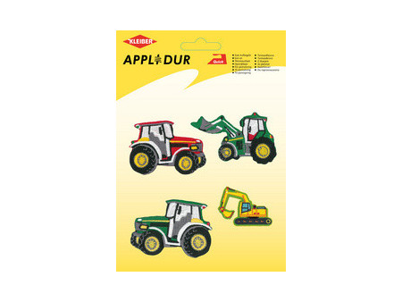 KLEIBER Assortiment d'applications 'Vehicles 2', 4 motifs