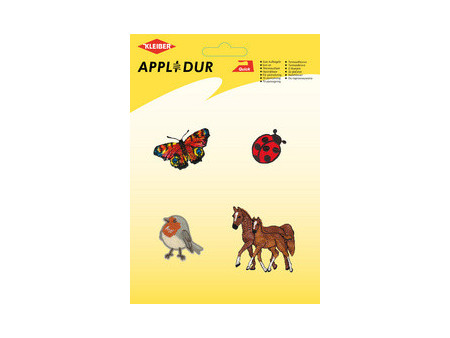 KLEIBER Assortiment d'applications 'Animal', 4 motifs