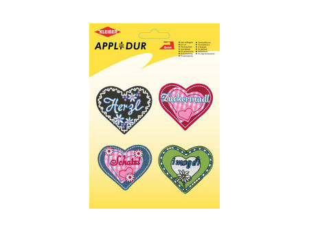 KLEIBER Assortiment d'applications 'Country Style' 10 motifs