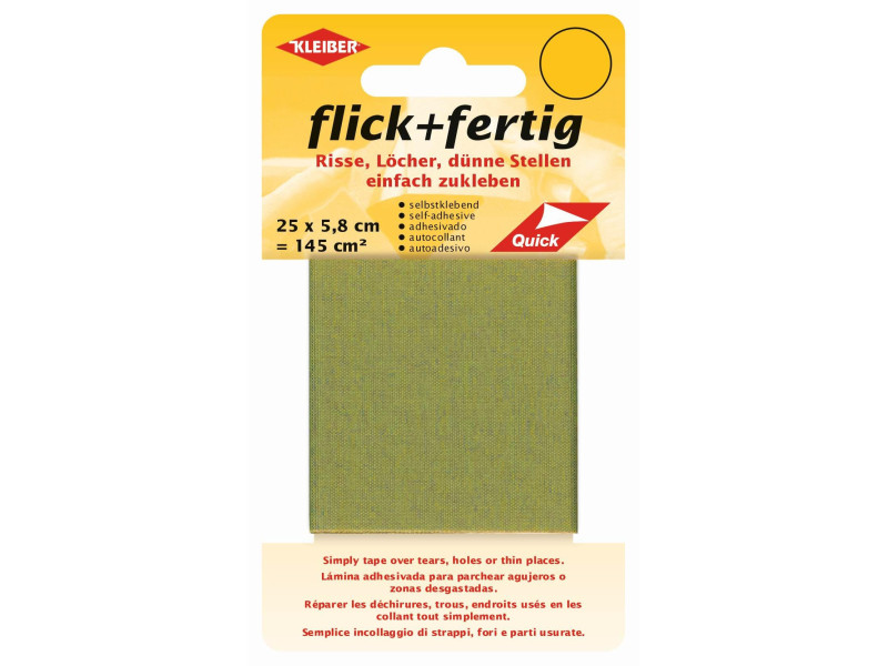 KLEIBER Set de réparation Flick + Fertig, vert feuille