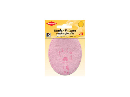 KLEIBER Application 'Girafe', rose, blister de 2