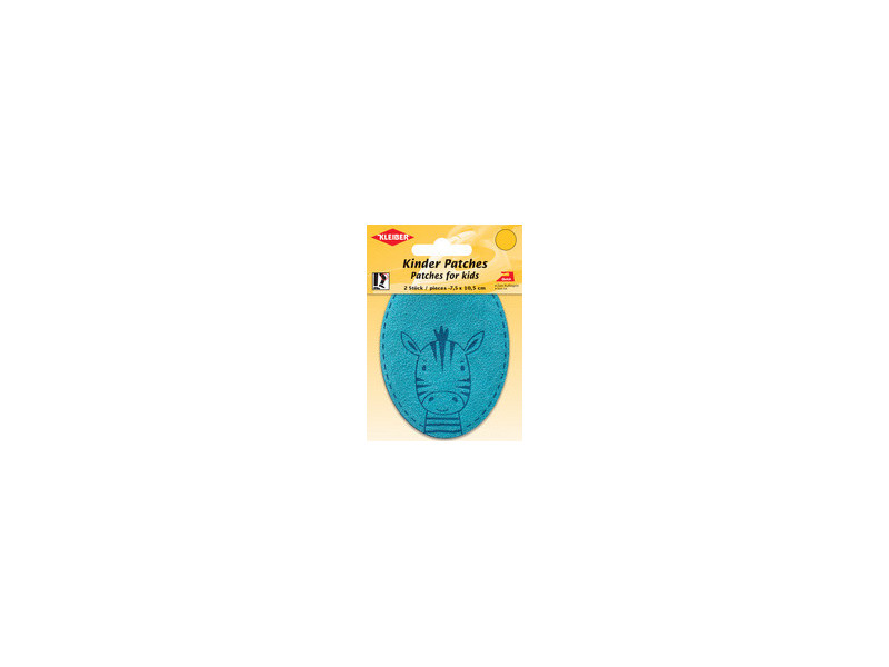 KLEIBER Application 'Hippopotame', rose vif, blister de 2