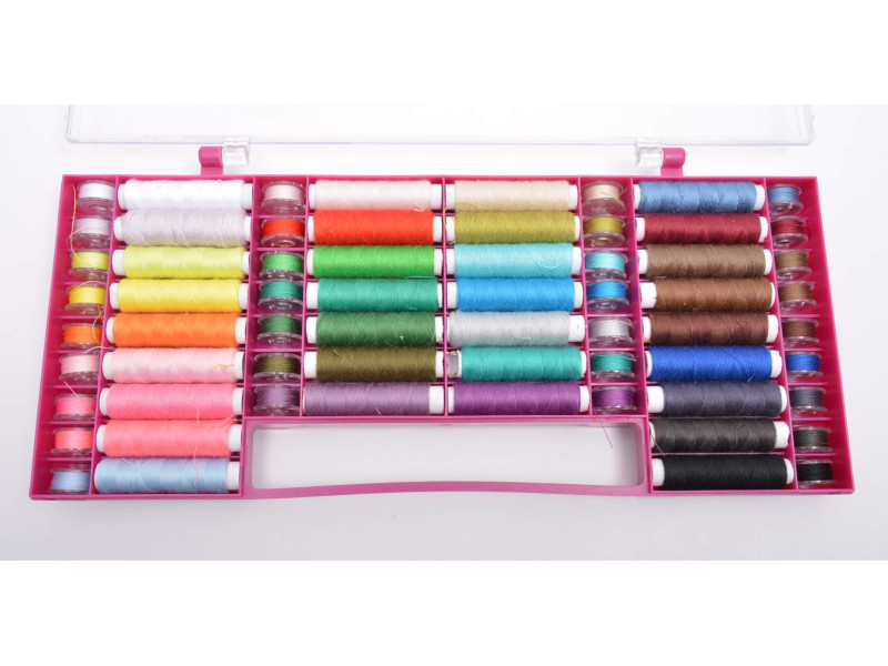 KLEIBER Jeu de fil à coudre Syngarn, 64 pièces, violet