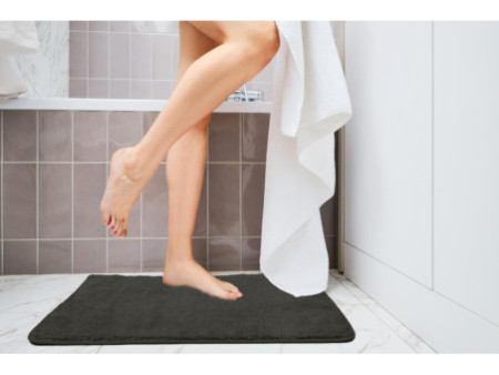 Linden Berg Tapis de bain, 700 x 1.200 mm, anthracite