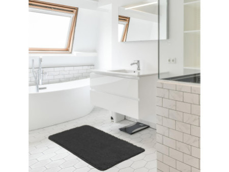 Linden Berg Tapis de bain, 700 x 1.200 mm, anthracite