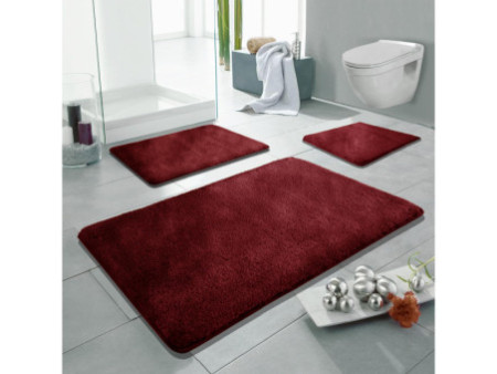 Linden Berg Tapis de bain, 600 x 1.000 mm, bordeaux
