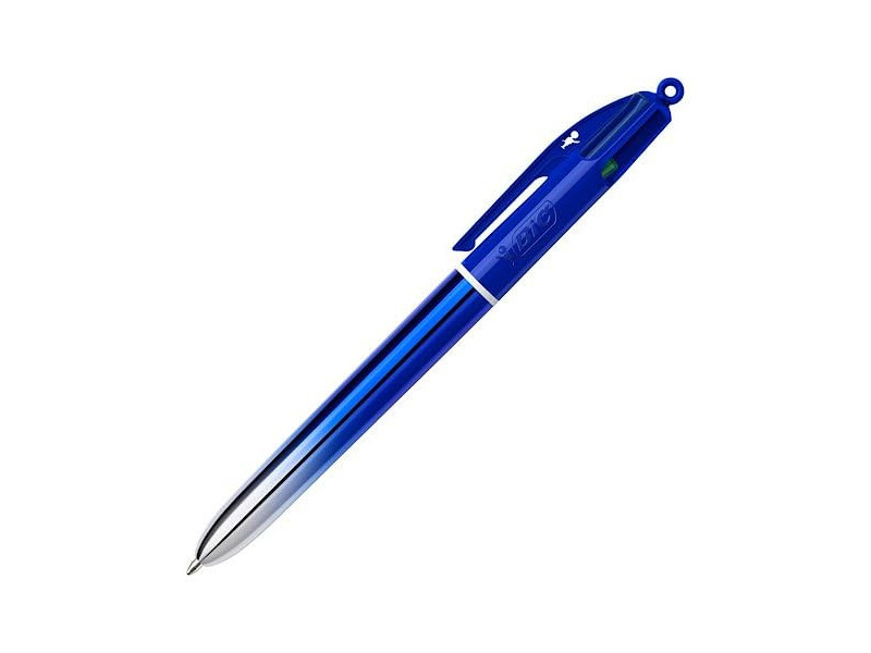 BIC Stylo à bille rétractable 4 Colours Smooth Gradient, S