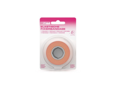 HARO Bande de fixation élastique, 25 mm x 2,5 m, orange
