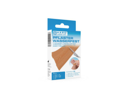 HARO Pansement résistant à l'eau, 500 x 60 m, beige