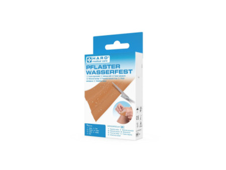 HARO Pansement résistant à l'eau, 500 x 60 m, beige