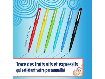 Paper:Mate Stylo feutre Flair Original, Value Pack, noir