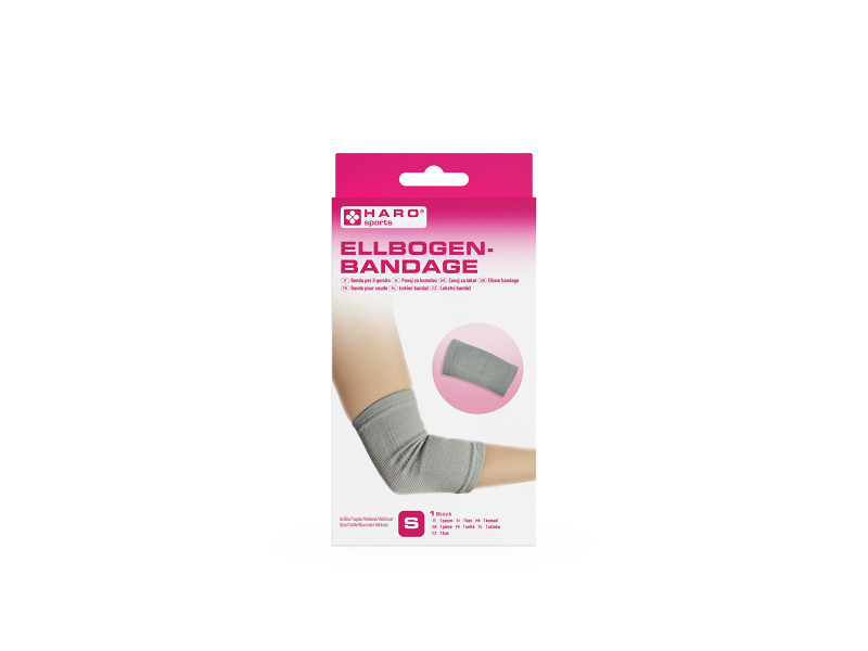HARO Bandage sportif 'Coude', taille: S, gris