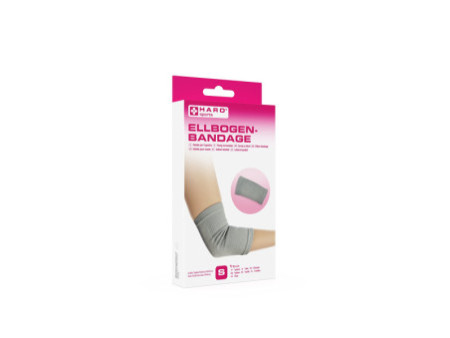 HARO Bandage sportif 'Coude', taille: S, gris