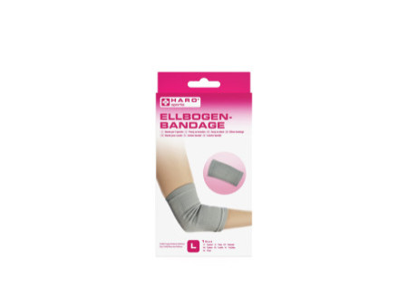 HARO Bandage sportif 'Coude', taille: L, gris