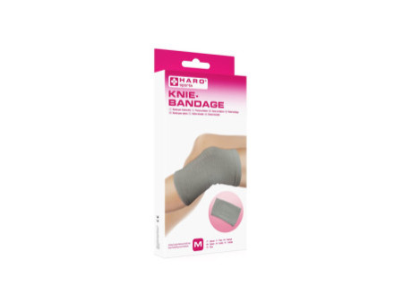 HARO Bandage sportif 'Genou', taille: M, gris