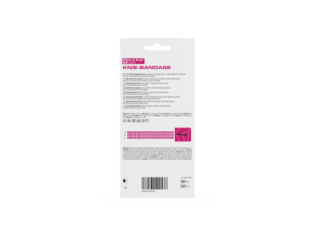 HARO Bandage sportif 'Genou', taille: L, gris