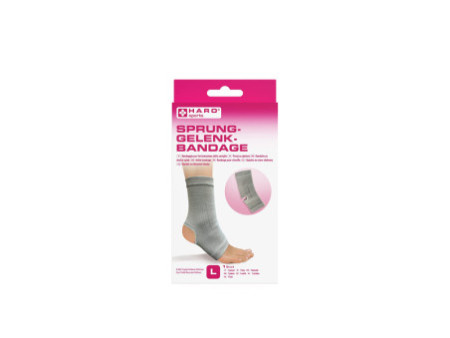 HARO Bandage sportif 'Cheville', taille: L, gris