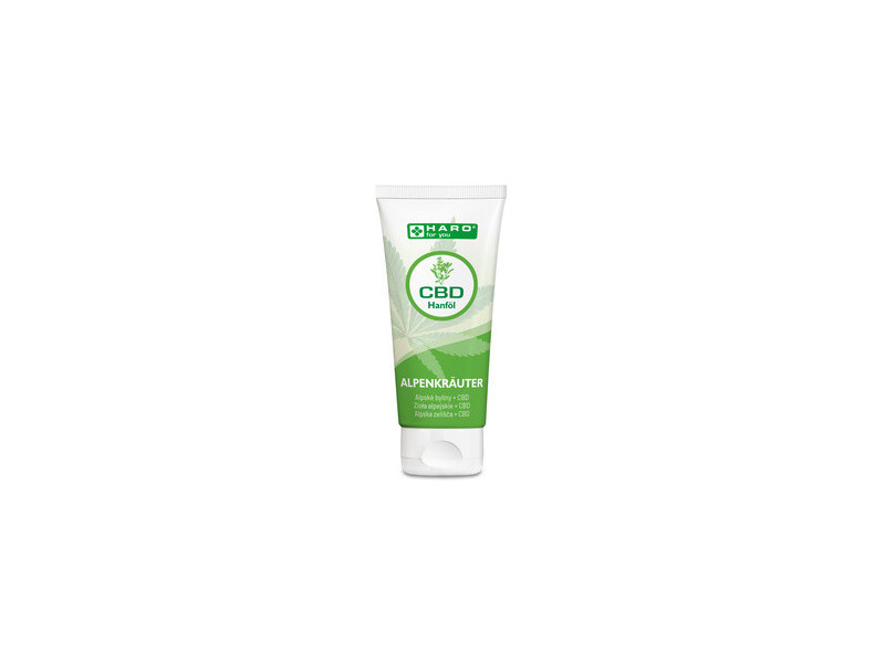HARO Gel aux herbes alpines au CBD, tube de 100 ml