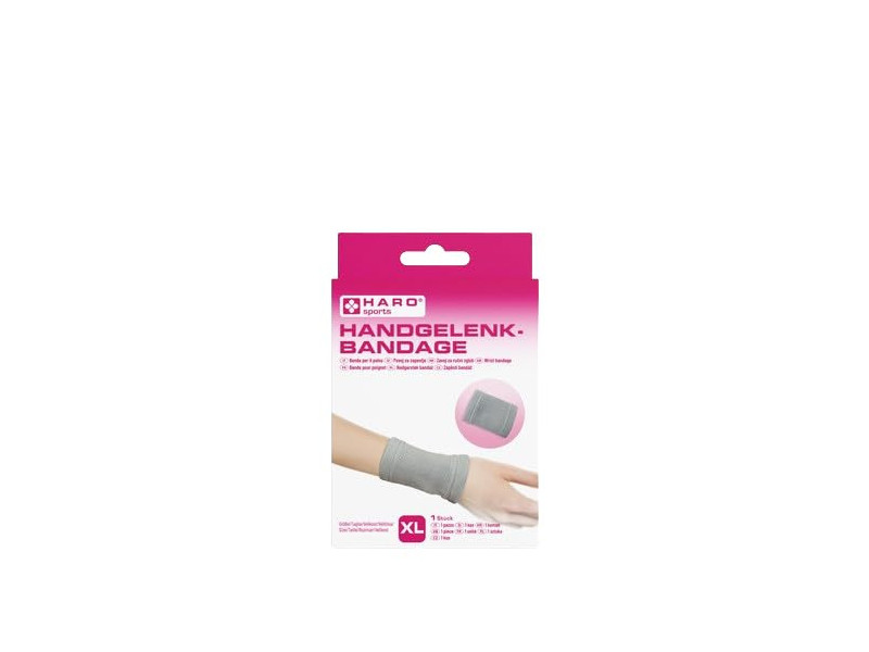 HARO Bandage sportif 'Poignet', taille: XL, gris