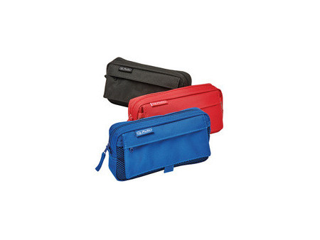 herlitz Trousse à stylos avec poche en filet, assortie