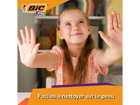 BIC KIDS Feutre Kid Couleur medium, étui en carton de 36