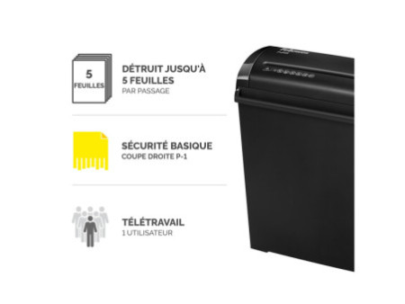Fellowes destructeur de documents Powershred P-25S