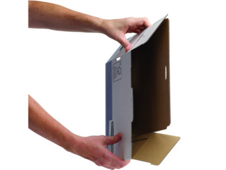 Fellowes BANKERS BOX SYSTEM caisse d'archivage, bleu,