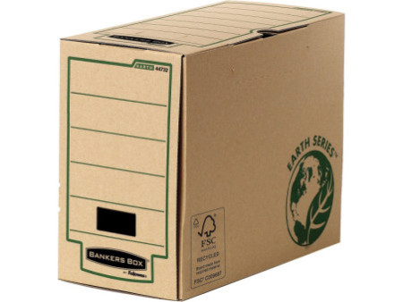 Fellowes Boîte d'archives BANKERS BOX EARTH, marron,