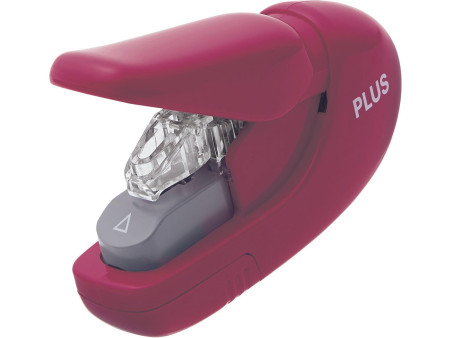 PLUS JAPAN Agrafeuse sans agrafe SL-106AB, bordeaux
