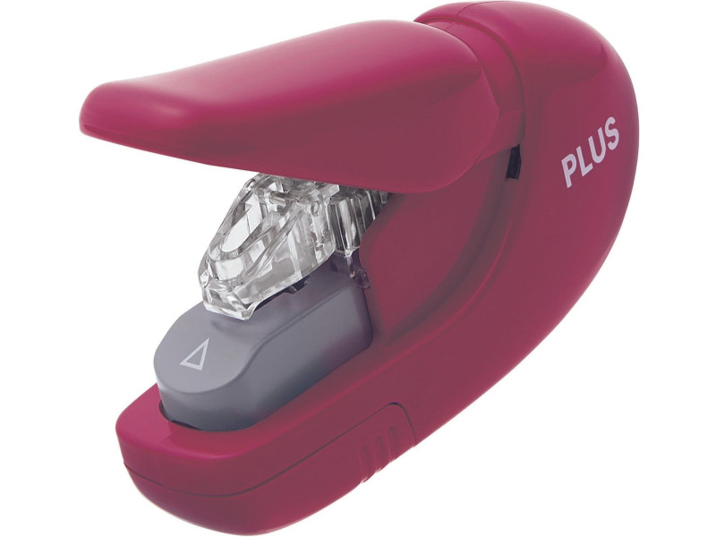 PLUS JAPAN Agrafeuse sans agrafe SL-106AB, bordeaux