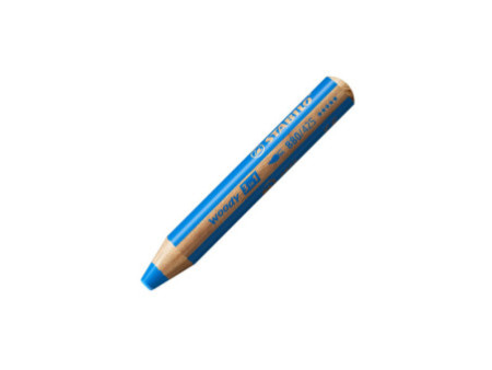 STABILO Crayon multi-talents woody 3 en 1, présentoir de 48