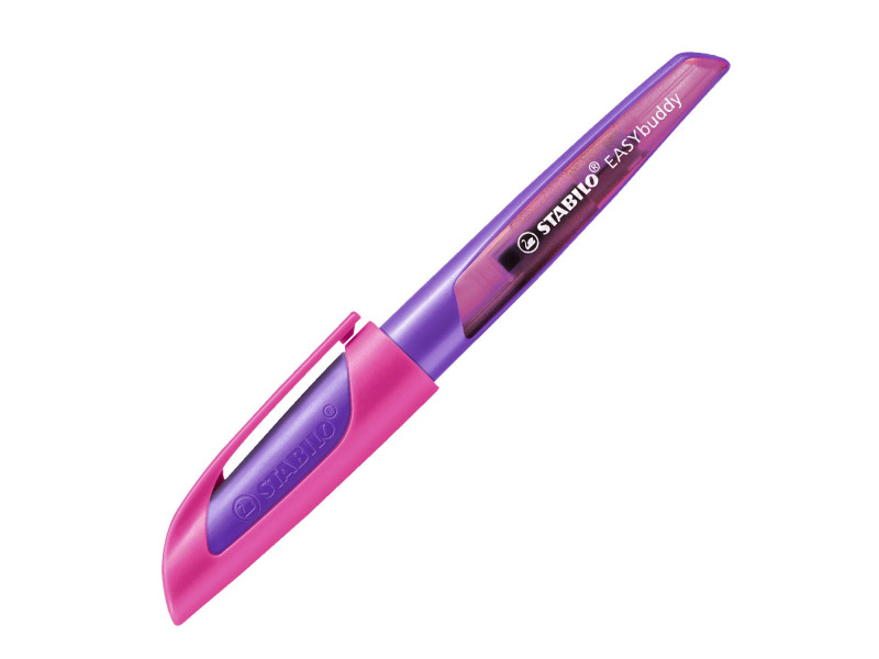 STABILO Stylo plume EASYbuddy M, droitiers, lilas/magenta