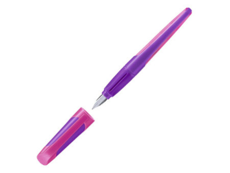 STABILO Stylo plume EASYbuddy M, droitiers, lilas/magenta
