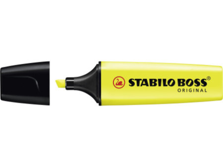 STABILO Surligneur BOSS ORIGINAL, présentoir en carton de 45