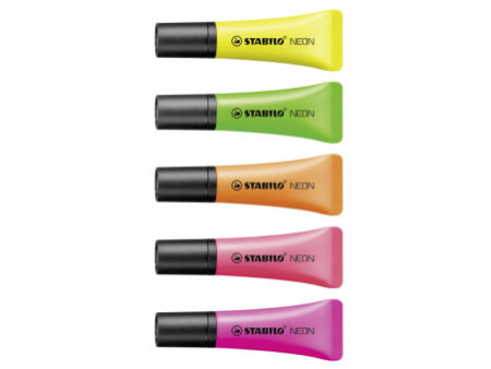 STABILO Surligneur NEON, présentoir de 45
