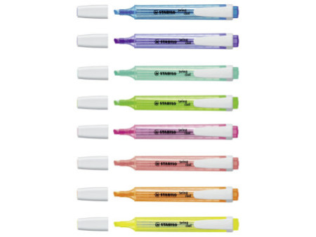 STABILO Surligneurs swing cool, présentoir en carton de 48