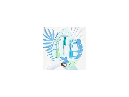 BIC Rasoir jetable Soleil Bella, pour femmes, pack de 3