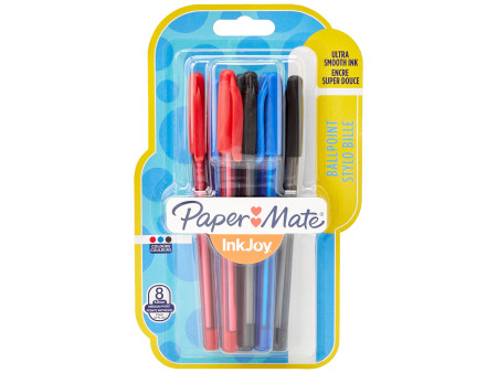 Paper:Mate Stylo à bille InkJoy 100, blister de 8