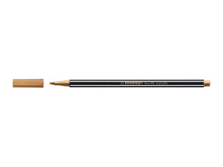 STABILO Stylo feutre Pen 68 metallic, vert métallisé
