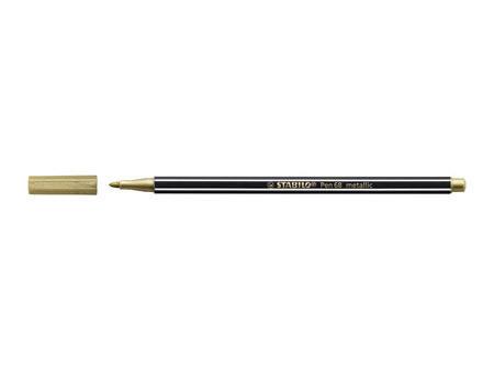 STABILO Stylo feutre Pen 68 metallic, vert métallisé