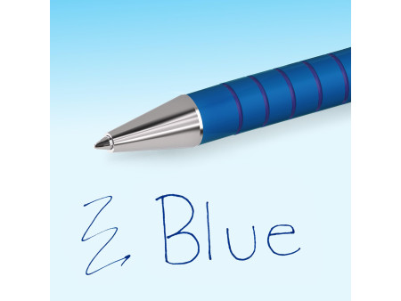 Paper:Mate Stylo à bille FlexGrip Ultra, blister de 2, bleu