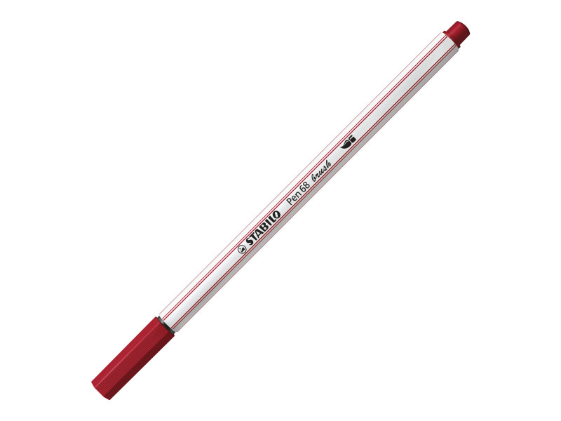 STABILO Feutre pinceau Pen 68 brush, pourpre
