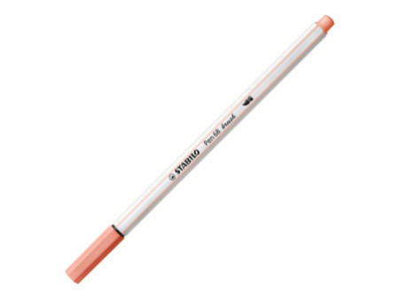 STABILO Feutre pinceau Pen 68 brush, rose clair