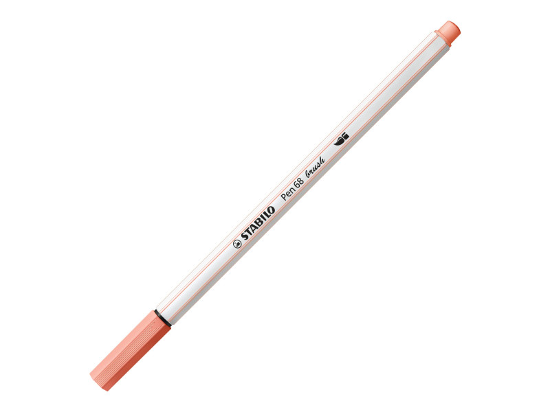 STABILO Feutre pinceau Pen 68 brush, rose clair