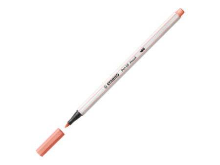 STABILO Feutre pinceau Pen 68 brush, rose clair