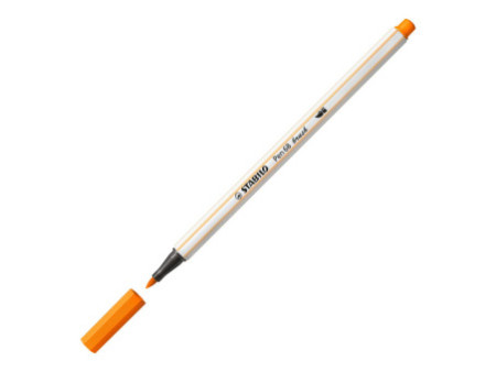 STABILO Feutre pinceau Pen 68 brush, orange