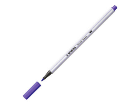 STABILO Feutre pinceau Pen 68 brush, violet