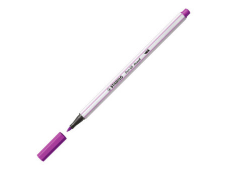 STABILO Feutre pinceau Pen 68 brush, lilas